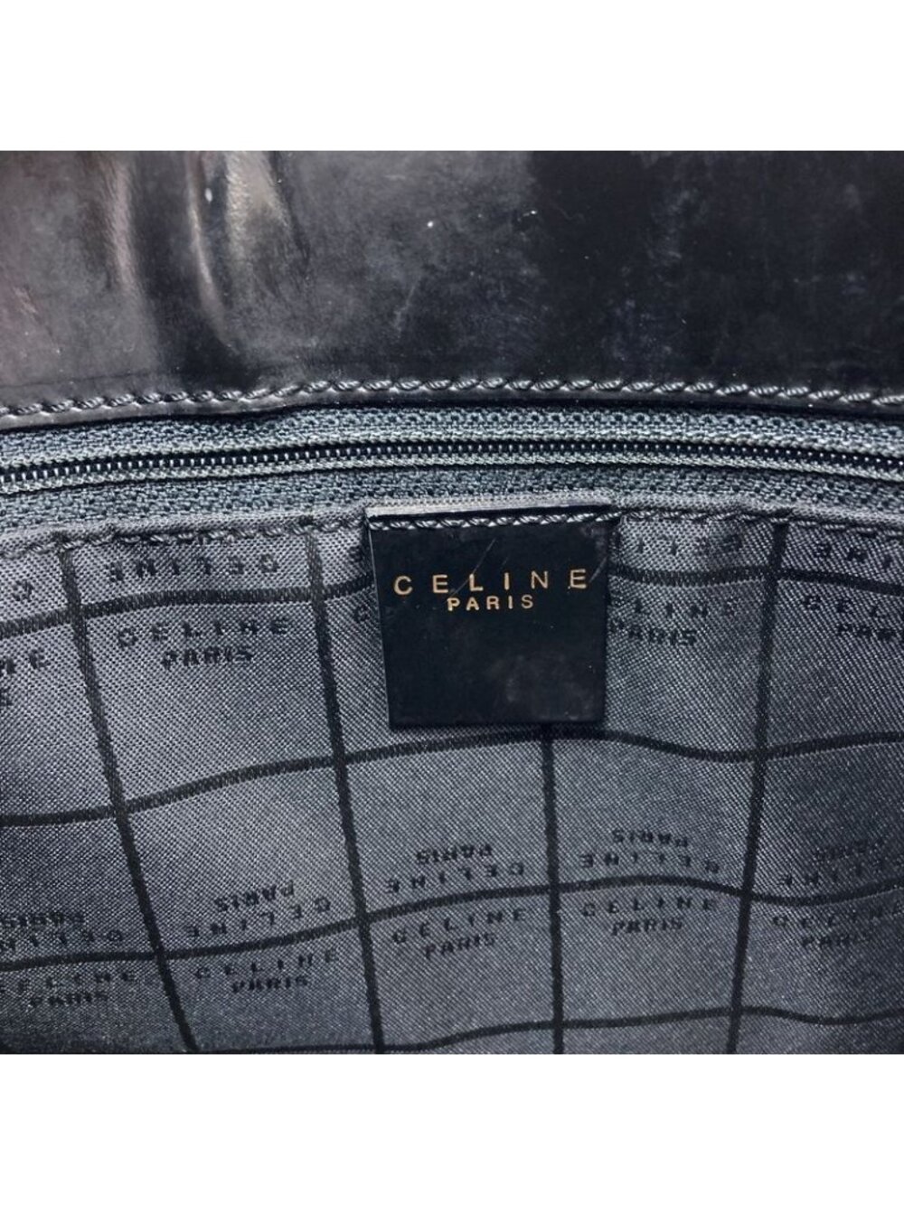 Celine Macadam Tote Enamel - Picture 6 of 15